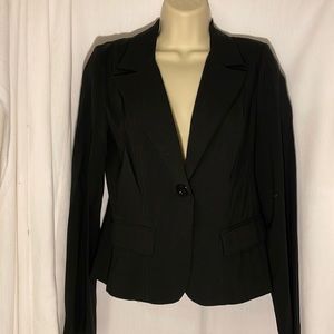 Long Sleeve Black Blazer by XOXO, Juniors Size Medium,